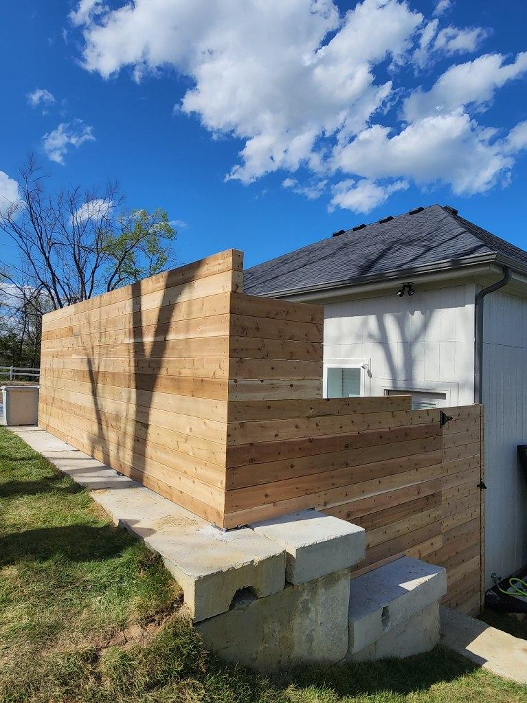 Decorative Wood Fence